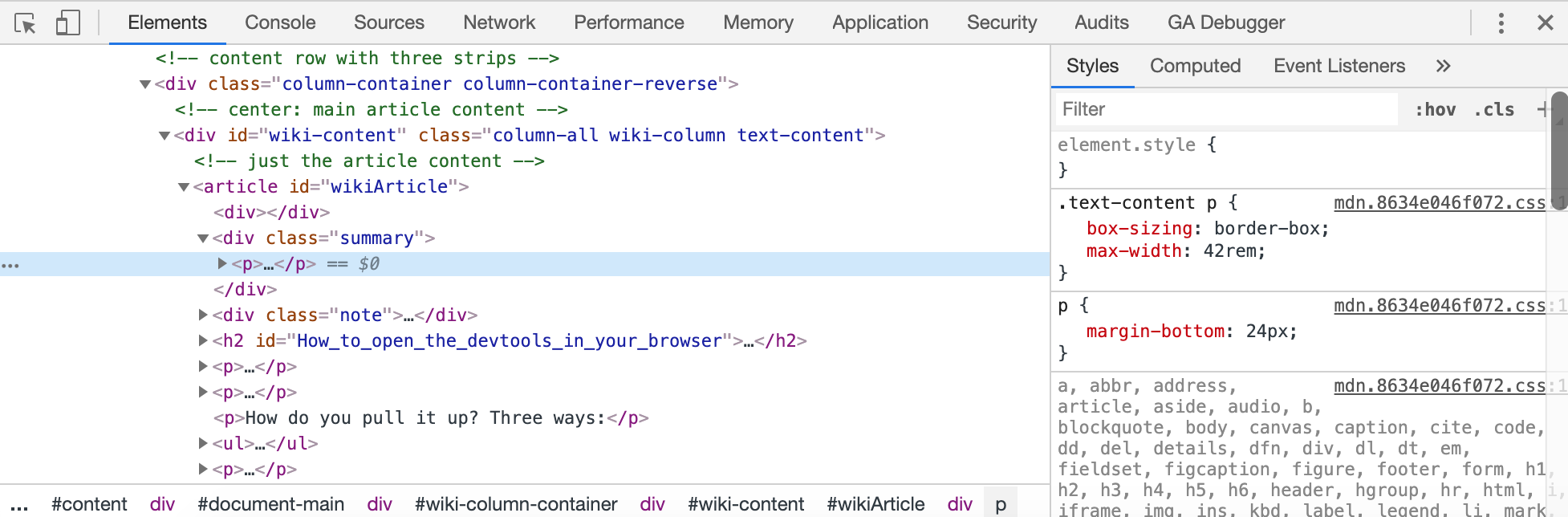 Browser Tools